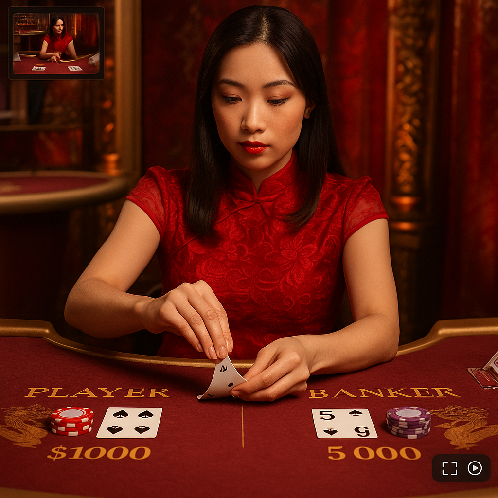 MonacoBet - Live Baccarat - Evolution Gaming