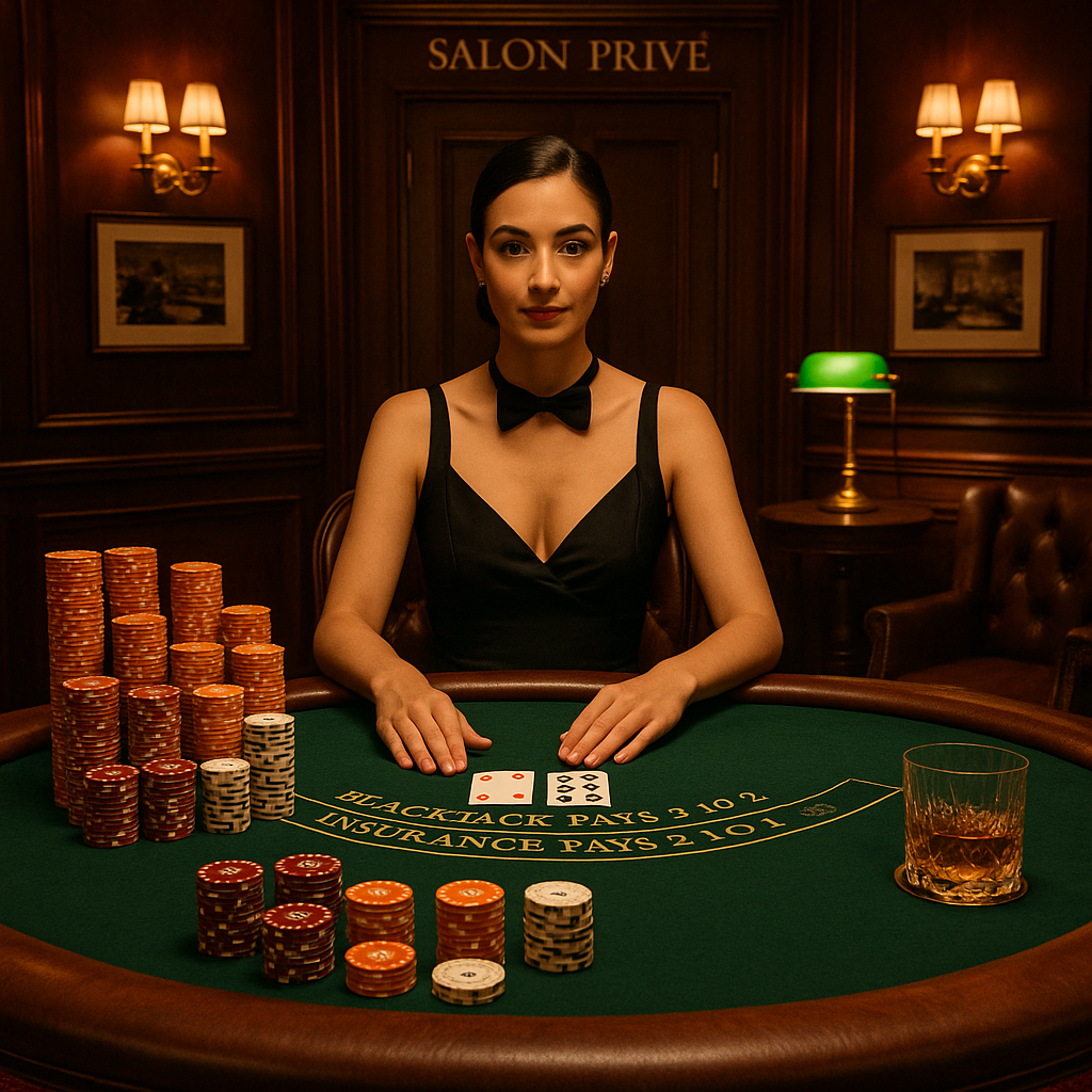MonacoBet - Live Blackjack - Evolution Gaming