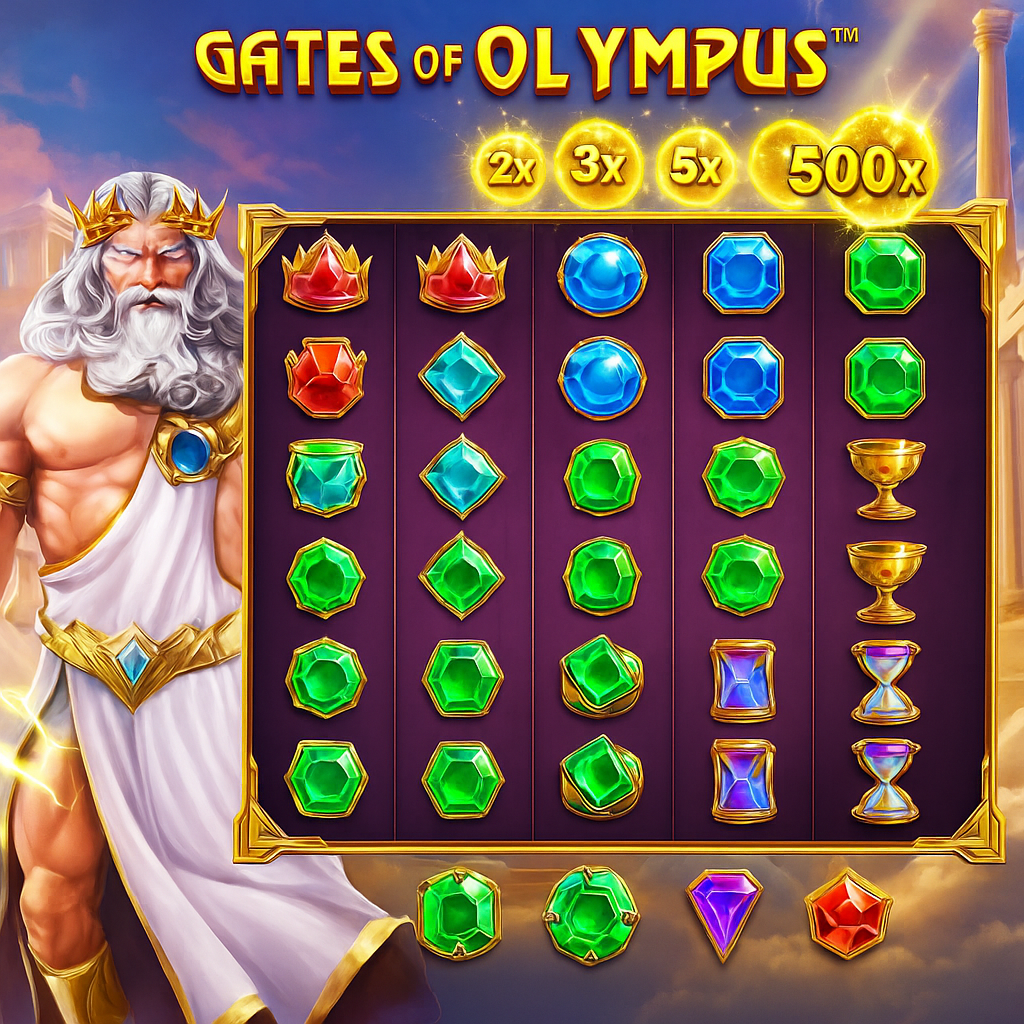 MonacoBet - Gates of Olympus Slot Game - Pragmatic Play